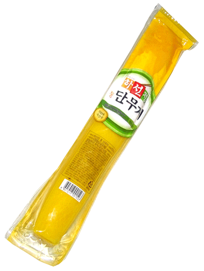 【韓国食品・のリ巻き】 ハソンジョン　丸タクアン　500g