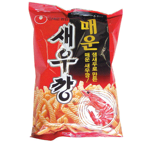 【韓国食品・お菓子】　農心 辛いセウカン　90g国民的スナック菓子