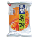 【韓国食品・お菓子】　農心 ジョチョンユガ　80g韓国伝統米菓子「ユガ」をそのまま再現したスナック。