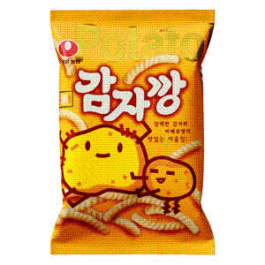 農心　ガンジャカン50g【韓国食品/韓国食材/お菓子/おやつ/韓国菓子/ジャガイモ味】