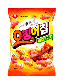 【韓国食品・お菓子】　農心 オジンオジプ　55g