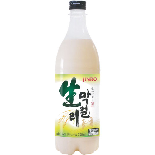 【リニュ−アル/美味しさUP】【JINRO】　ジンロ　生マッコリ750ml[クール便]...:kangtong-market:10002889