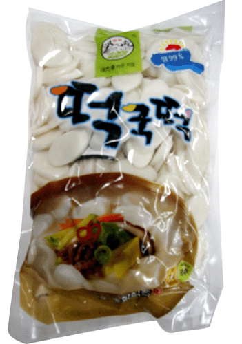 松鶴　トック1kg　[クール便]【韓国食品/韓国食材/トック/一口サイズ/もちもち/人気商品】　