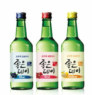 ジョウンデ-（ブルーベリー・ザクロ・ゆず・グレープフルーツ・ピーチ焼酎360ml■韓国食品■韓国食材...:kangurume:10003530