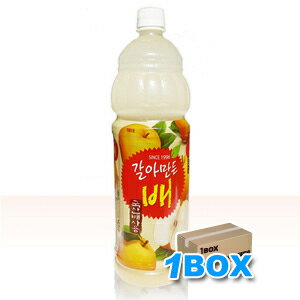 「ヘテ」すりおろし梨ジュース「PT」1.5L×12本【1BOX】■韓国食品■韓国/韓国飲料…...:kangurume:10001321