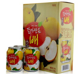 「ヘテ」すりおろし<strong>梨ジュース</strong>「缶」238ml×12本【1BOX】■韓国食品■韓国/韓国飲料/韓国飲み物/韓国ジュース/飲み物/飲料/ジュース/ソフトドリンク/ドリンク/激安【YDKG-s】