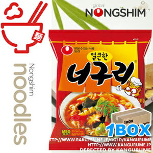 ノグリラーメン【1BOX】40個入り■韓国食品■韓国食材/韓国料理/韓国お土産/韓国ラーメン/非常食/防災用/防災グッズ/乾麺/インスタントラーメン/辛いラーメン/辛ラーメン/ラーメン/激安【YDKG-s】辛口スープとコシのある太麺がベストマッチ！さらに丸ごとこんぶ入り！9000円以上で★送料無料＋プレゼント★