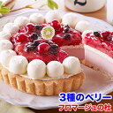 【ポイント最大5倍!!】「フロマージュの杜」ミックスベリーチーズケーキタルト【1/20限定!!エントリー&楽天カード利用で】