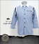 Vache/長袖シャツ/0342-807/ストライプシャツ stripe shirtメンズエッグ/メンズナックル系ブランド