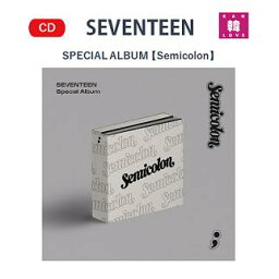 【おまけ別送】<strong>SEVENTEEN</strong> スペシャル アルバム【 Semicolon 】【アルバムランダム】セミコロン セブンティーン セブチ/おまけ：生写真+トレカ(8809633189210)