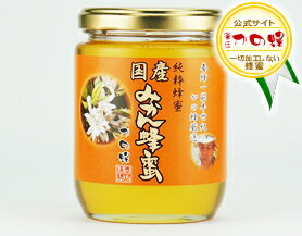 国産はちみつ 特上みかん蜂蜜(はちみつ) 300gはちみつ専門店【かの蜂】