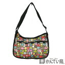 LESPORTSAC【レスポートサック】 ショルダーバッグ グレー 総柄 ポリエステル レディース【USED-AB】【質屋かんてい局名古屋西店】