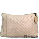 BOTTEGA VENETA【ボッテガヴェネタ】ポーチ コスメポーチ 化粧ポーチ アクセサリー ピンク ベビーピンク イントレッチオミラージュ 蝶型押し加工 バタフライ レザー 革 レディース 【USED-B】 【質屋かんてい局名古屋西店】