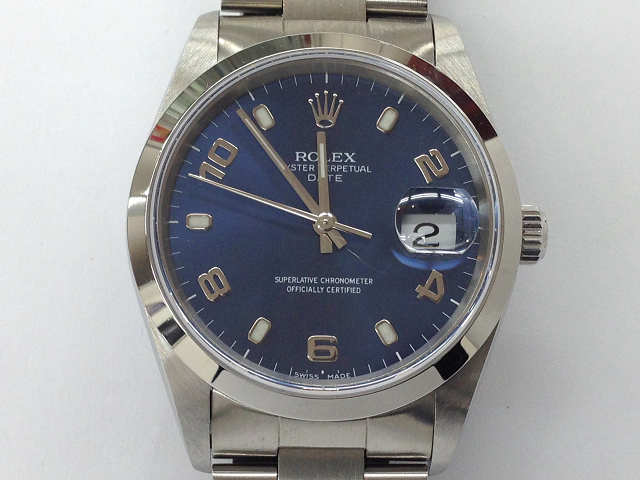 メンズ時計　ROLEX　ロレックス　パーペチュアルデイト　15200　W番（1994年頃）　日ロレオーバーホール