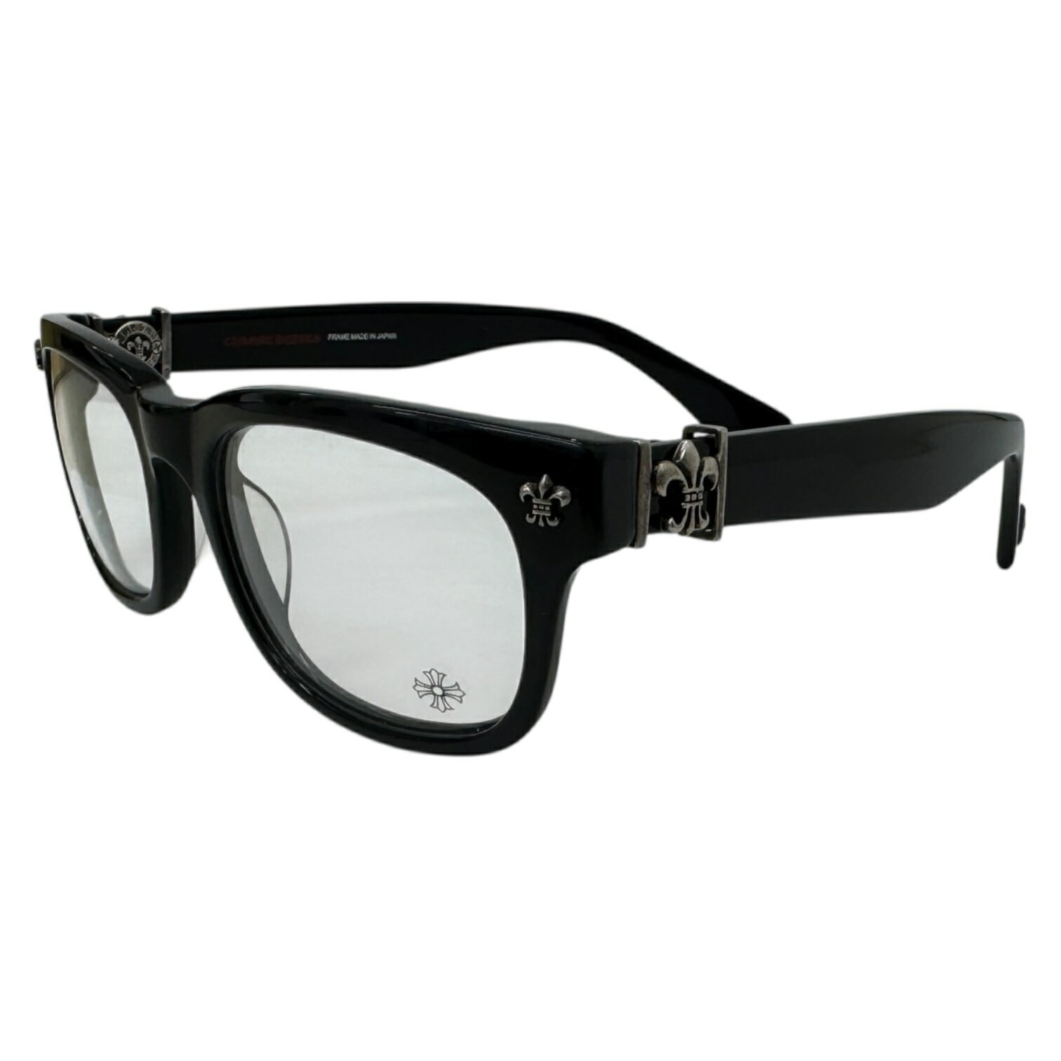 【中古】｜CHROME HEARTS クロムハーツ 52□15-140 GITTIN ANY？ BSフレアテンプルウェリントン眼鏡 アクセサリー