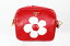 PRADA プラダショルダーバッグ BP610M赤 花柄 ポーチ ショルダーバッグ小さめ カワイイ レディース【中古】