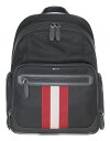 BALLY CHAPMAY チャプメイ バックパック ブラック レッド ホワイト ナイロン メンズ レディース ウィメンズ シンプル 人気 ブランド ビジネス 紳士 スーツ リュックサック【中古】