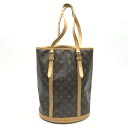 LOUIS VUITTON ルイヴィトン M42236 バケットGM バケツ ショルダーバッグ トートバッグ かばん カバン モノグラム ポーチ ケース レディース 女性 管理RY18004751