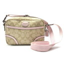 COACH コーチ F47343 ポシェット ヘリテージ カメラバッグ ショルダーバッグ 斜めがけ クロスボディ ベージュ ピンク 管理RY20003637