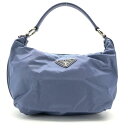 PRADA プラダ BR3291 ナイロン ショルダーバッグ ワンショルダー ブルー 青 ファスナー開閉 三角ロゴ レディース 管理RY22000877