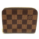 ルイヴィトン【LOUIS VUITTON】ジッピーコインパース ダミエ N63070 財布 コインケース USED-AB【中古】かんてい局亀有店