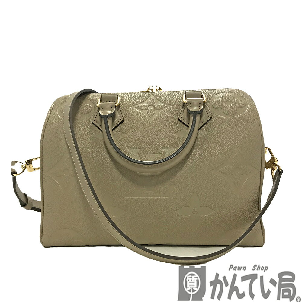 U【中古】【LOUIS VUITTON】特上品　スピーディ・バンドリエール25　 M59273　アンプラント(トゥルトレール)　　人気 　ハンドバッグ【ルイ・ヴィトン】【かんてい局宇都宮店】31007899315-98u-f