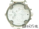DIESEL【ディーゼル】 DZ-7265 メンズウォッチ SS レザー クォーツ ホワイト USED-B【中古】 質屋 かんてい局茜部店 a18-1769
