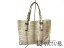 BOTTEGA VENETA【ボッテガ ヴェネタ】 トートバッグ レザー ホワイト系 パイソン USED-8【中古】 a18-2715 質屋 かんてい局茜部店