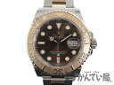 ROLEX【ロレックス】116621 ヨットマスター SSステンレススチール×K18PG【18金ピンクゴールド】 自動巻 メンズ チョコレートブラウン文字盤 ランダム番 A k18937
