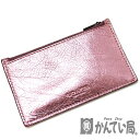 COACH【コーチ】22879 コインケース カードケース ポーチ レザー メタリック ピンク系 パープル系 ラメ レディース【中古】USED-7 質屋 かんてい局北名古屋店 n20-1694