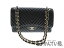 CHANEL【シャネル】 A58600 チェーンショルダーバッグ Vステッチ カーフレザー 斜め掛け鞄 肩掛け バッグ ブラック 黒 ゴールド金具 【中古】 USED-6 質屋 かんてい局北名古屋店 n18-7319