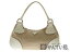 PRADA 【プラダ】 BR0813 ショルダーバッグ ホワイト ベージュ系 キャンバス レザー レディース 【中古】 USED-6 質屋かんてい局北名古屋店 n18-3599