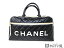 CHANEL【シャネル】マトラッセ ボストンバッグ 大きめ 旅行カバン スポーツバッグ レディース ブラック 黒 ラムスキン【中古】USED-B 質屋かんてい局小牧店 c16-7714