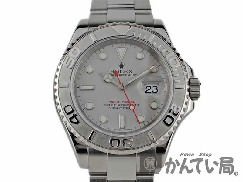 ROLEX【ロレックス】16622 ヨットマスター ロレジウム　Pt950×SS メンズ　自動巻き G品番SA　c18768