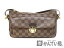 LOUIS VUITTON【ルイ・ヴィトン】N60006 ラヴェッロGM ショルダーバッグ ダミエキャンバス エベヌ レディース ブラウン 茶【中古】USED-7 かんてい局小牧店 c18-3342