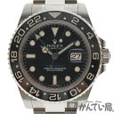 ROLEX 【ロレックス】116710LN GMTマスター2 SS ランダム番 カレンダー 腕時計 メンズ 自動巻き ブラック BK セラミック ベゼル 梨地 【中古】質屋 かんてい局小牧店 c19-5017