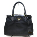 PRADA【プラダ】 1BA173 2WAYバッグ ブラック系 ナイロン 鞄 USED-10 【中古】 A2001994 質屋 かんてい局茜部店