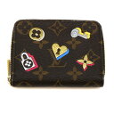 LOUIS VUITTON【ルイヴィトン】 M64118 ラブロック・ジッピーコインパース 小銭入れ コインケース モノグラムキャンバス ブラウン系 LV USED-8 【中古】 A21-5970 質屋 かんてい局茜部店
