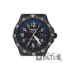 【バッテリー交換済み】BREITLING【ブライトリング】X74320E4/BF87 スカイレーサー クォーツ ブラック文字盤 ブライトライト×ラバー 100M防水 【中古】USED-7 質屋かんてい局細畑店 h19-6310