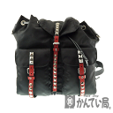 PRADA【プラダ】 1BZ811 バッグパック ブラック ナイロン レディース リュックサック 【中古】 USED-S【10】 質屋かんてい局春日井店 k20-4734-174