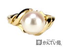 MIKIMOTO 【ミキモト】 パールリング 真珠 指輪 ロープ レディース 約10号 新品仕上げ済 【中古】 USED-SA 質屋 かんてい局小牧店 c17-1269