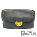 PRADA 【プラダ】 チェーンショルダーバッグ レザー ブルー系 レディース 鞄 【中古】 USED【6】 質屋 かんてい局細畑店 h2003521
