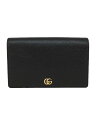 GUCCI グッチ 497985 GGマーモント ミニチェーンショルダーバッグ ブラック【特上品】【中古】かんてい局【楽ギフ_包装選択】