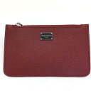 DOLCE&GABBANA【ドルチェ&ガッバーナ】特上品 キーリング付きコインケース BP2087 レザー レッド メンズ【中古品/USED-S】質屋 かんてい局那覇店 n3102266927300003