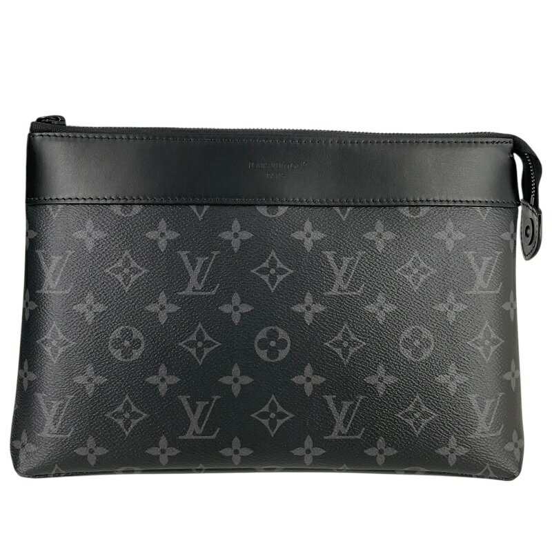 LOUISVUITTON　ルイヴィトン　M82543　ポシェット　ヴォワヤージュ　スープル　箱付き　ブラック　黒【USED-A】かんてい局コザ山内店　k3101331927400064