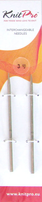 ニットプロ　ノバメタル付け替え式　輪針　針先(40cm用)　3号