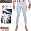 ラビセーヌ ひだまり 紳士 ズボン 防寒インナー 防寒肌着 S M L LL グレー 男性用 メンズ 保温肌着 防寒対策 日本製 登山 釣り アウトドア ダンロン ラッピング