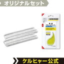 【送料無料】窓ガラス用洗浄剤(4個入)+ワイプパッド2枚組(ケルヒャー KARCHER 家庭