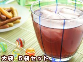 【送料無料】北海道　黒豆茶　大袋5袋セット【楽ギフ_メッセ入力】【マラソン201207_食品】【RCPmara1207】