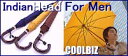 ◆受注作成◆男の日傘《ベージュ》 インディアンヘッド・フォーメン(アドバンスド・カラー)工期約6週間